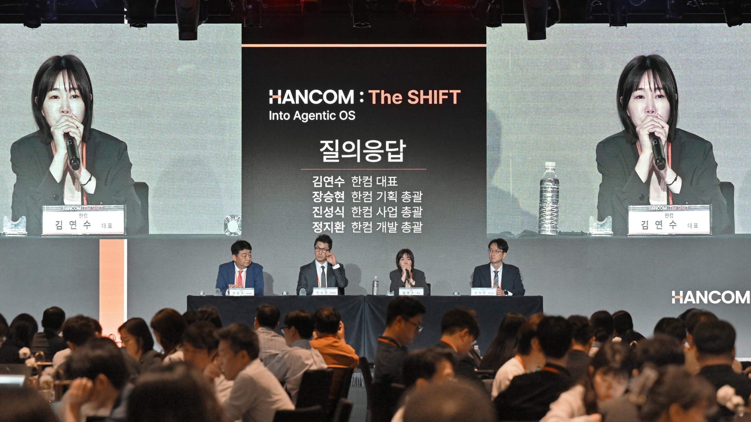 HANCOM: THE SHIFT Into Agentic OS Press Conference — Overview of the Q Session