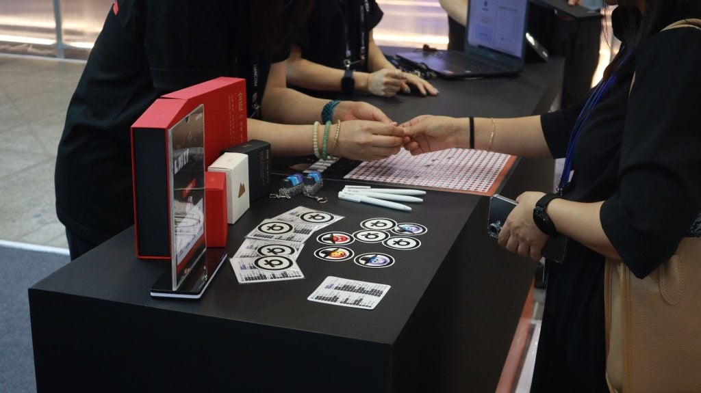On-site participation in Hancom booth event at Korea Public AI Expo 2026
