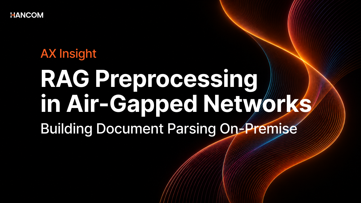 Closed-Network RAG Preprocessing Methods – On-Premises Deployment Guide