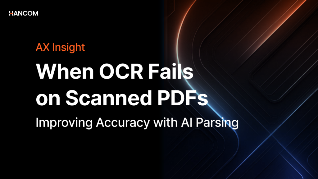 Improving Extraction Accuracy with AI Parsing When Scanned PDF OCR Fails